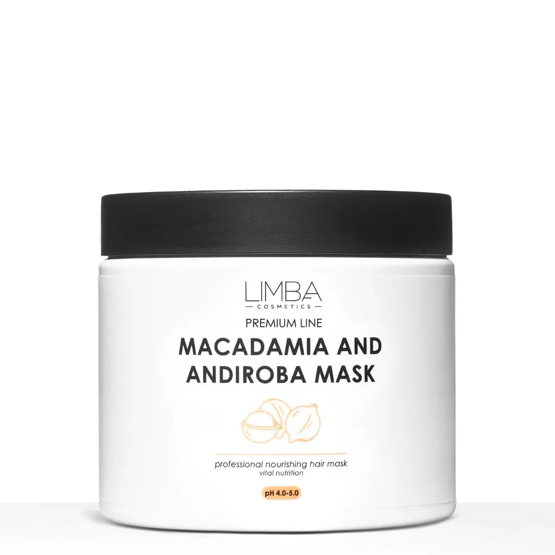 Limba Cosmetics Premium Line Macadamia and Andiroba Nourishing Hair Mask