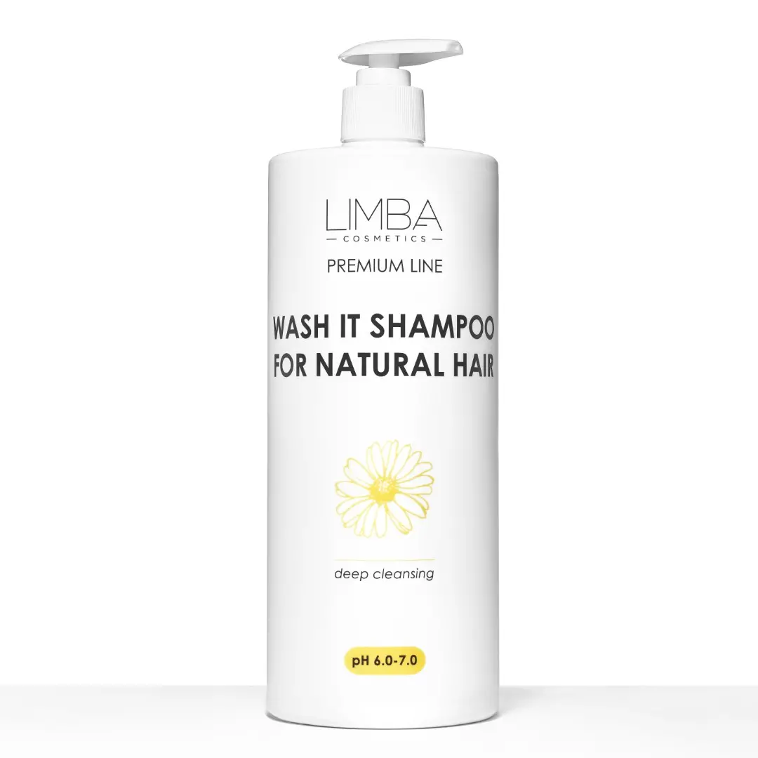 Limba Cosmetics Deep Cleansing WASH IT Shampoo for Natural Hair